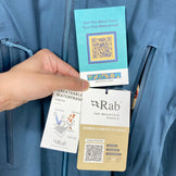 【Women's S ブルー系】 Rab ( ラブ ) キネティック 2.0 ジャケット Kinetic 2.0 Jacket QWG-75 Orion Blue z00058288 Orion Blue ソフトシェル アウター ジャケット トップス ウェア