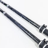 Leki Micro Vario Carbon AS 登山杖 (110-130cm，黑色) z00052659