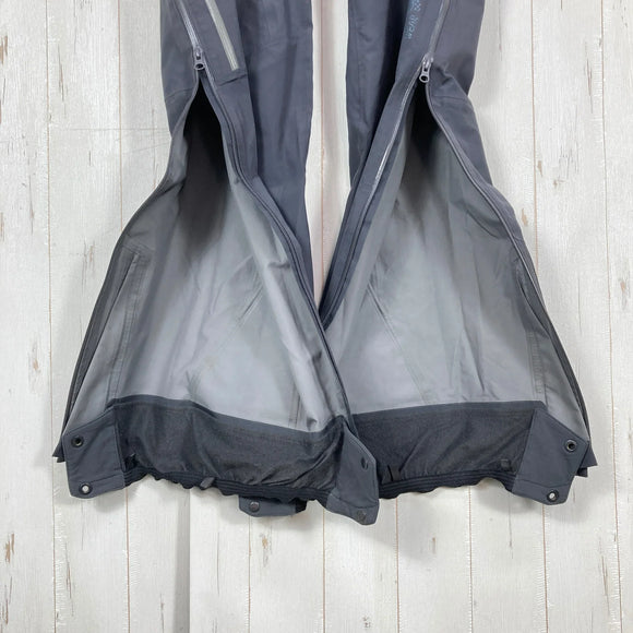 【Men's S グレー系】 Mountain Hardwear ( マウンテンハードウェア ) ダイバーター ビブ Diverter Bib Dry.Q Elite｜3レイヤー｜フルサイドジップ｜ゲイター ナイロン ウェア ボトムス ロングパンツ ハードシェル