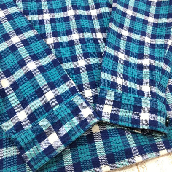【Women's M ブルー系】 The North Face ( ザ・ノースフェイス ) クイックドライ コットン シャツ Qd Cotton Shirt フランネルシャツ ネルシャツ ロングスリーブ NTW26054 Asian Women's コットン ロング - 【公式】2ndGEAR（セカンドギア）Webショップ【登山用品・アウトドア用品専門 買取販売店】