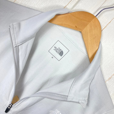 【Women's M グレー系】 The North Face ( ザ・ノースフェイス ) ロングスリーブ フラッシュドライ 3D ジップアップ Long Sleeve FlashDry 3D Zip Up ポリエステル ウェア トップス インナー シャツ ロングスリ