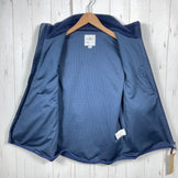 Men's Small Navy Gramicci Double Navy Boa Fleece Vest, Polyester, Z00054017.