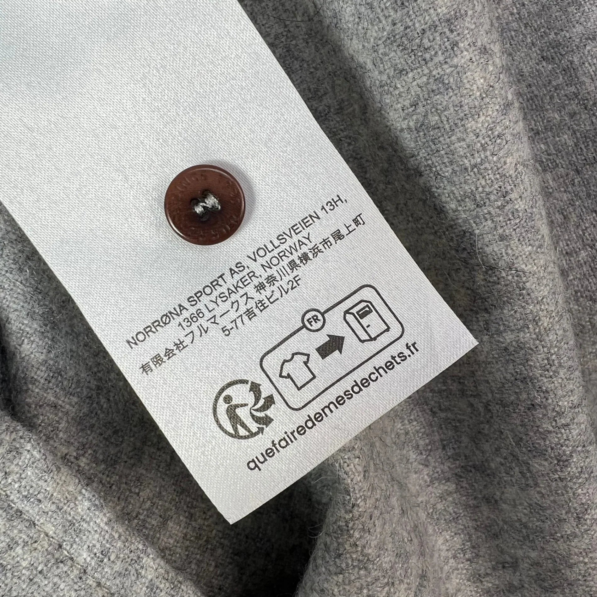 Unisex M グレー系】 Norrona ( ノローナ ) タモック ウール プレーン