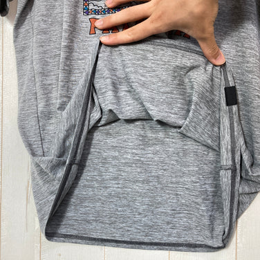 【Men's S グレー系】 2021 Patagonia ( パタゴニア ) キャプリーン クール デイリー グラフィック シャツ Capilene Cool Daily Graphic Shirt ポリエステル ウェア トップス インナー シャツ ショートスリ