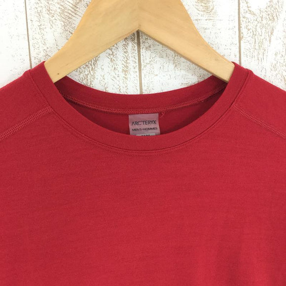 【Men's M レッド系】 Arcteryx ( アークテリクス ) ストレッチ ウール ショートスリーブ Tシャツ International Men's ウール ショートスリーブTシャツ クルーネック インナー シャツ トップス ウェア - 【公式】2ndGEAR（セカンドギア）Webショップ【登山用品・アウトドア用品専門 買取販売店】