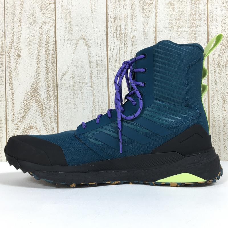 【男款27.0cm蓝色】Adidas × Parley Terrex Free Hiker Xpl 徒步登山鞋 GZ3378 男士实用