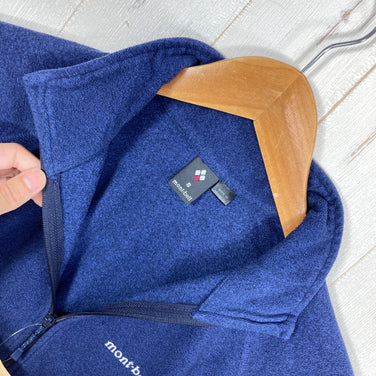 【Women's S ネイビー系】 Montbell ( モンベル ) シャミース ジャケット Shamice Jacket ポリエステル ウェア トップス アウター ジャケット フリース z00059165  フリース アウター ジャケット トップス ウェア