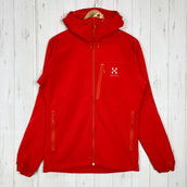 【Men's S レッド系】 Haglofs ( ホグロフス ) ゲッコー フード Gecko Hood ナイロン ウェア トップス アウター ジャケット ソフトシェル z00060381 ソフトシェル アウター ジャケット トップス ウェア