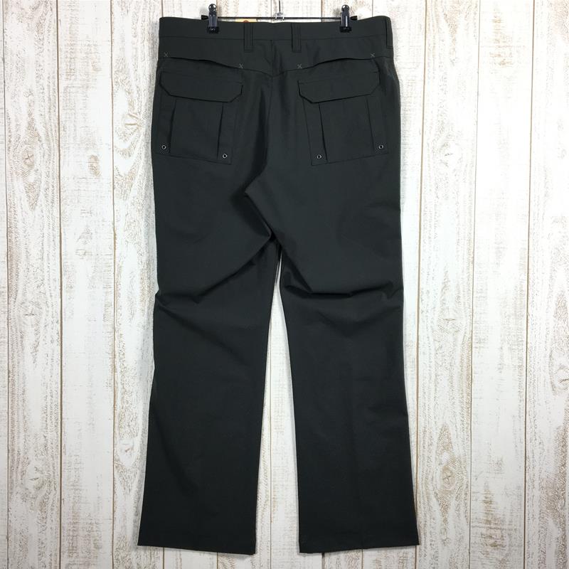 【Men's XL グリーン系】 ムッシュ Musshu ライト ツーウェイ ストレッチ パンツ 生産終了モデル 入手困難 70310 Asian Men's  化繊 ロングパンツ ボトムス ウェア