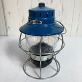[One Size Navy] Barebones Railroad Lantern Ocean Blue Lighting Gear Lantern z00053979 Ocean Blue Lantern Lighting Gear
