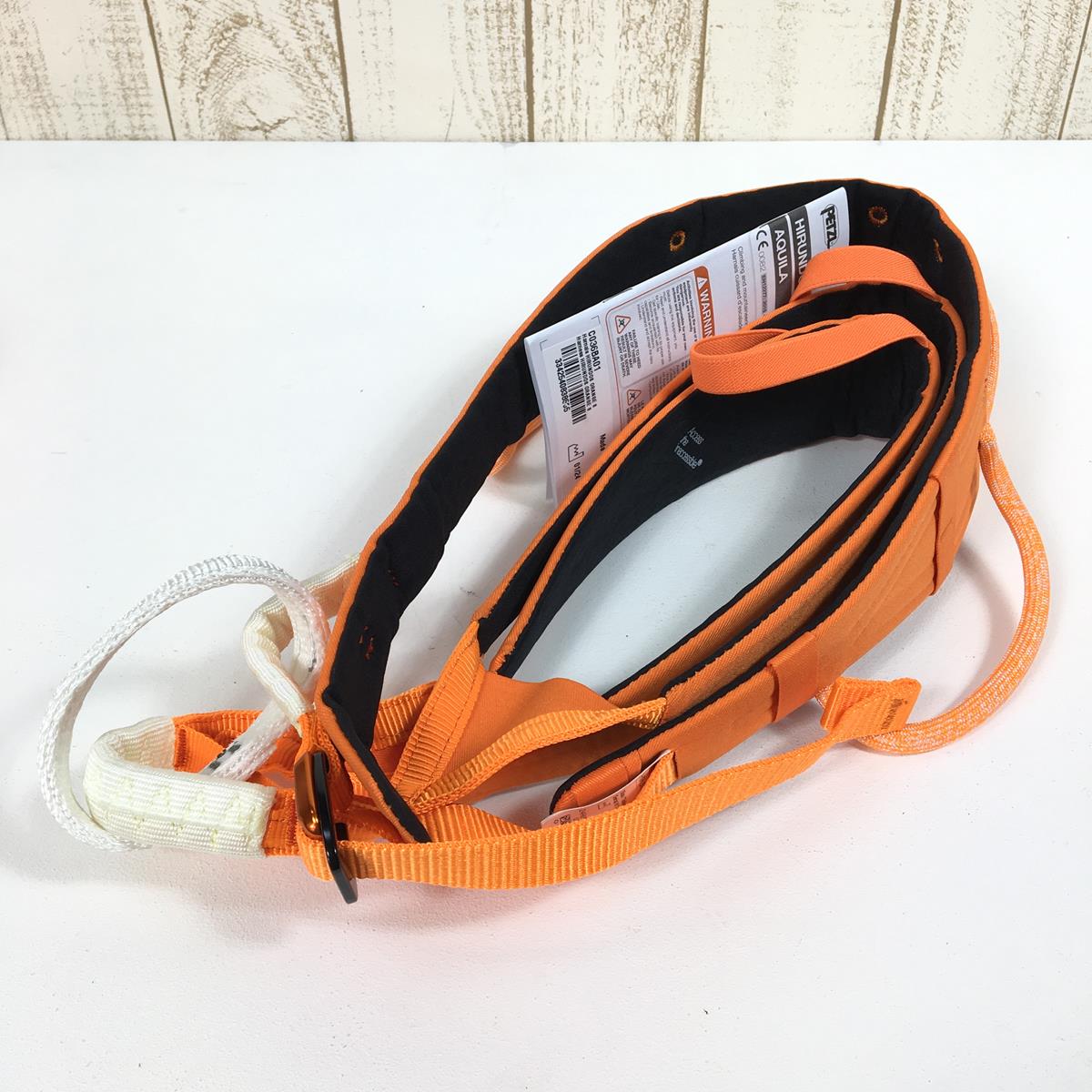 [S Orange] Petzl Hirundos 攀岩安全带 C036/C036BA01 橙色 攀岩装备