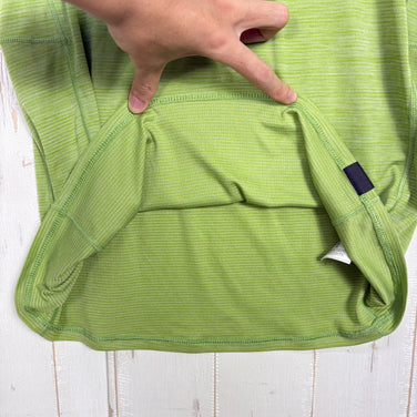 【Men's S グリーン系】 2020 Patagonia ( パタゴニア ) キャプリーン クール ライトウェイト シャツ Capilene Cool Lightweight Shirt SPYG ポリエステル ウェア トップス インナー シャツ ショートスリー