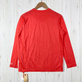 【Women's L ピンク系】 Ridge Mountain Gear ( リッジマウンテンギア ) メリノ ベーシック ロングスリーブ ティー Merino Basic Long Sleeve Tee メリノウール ウェア トップス インナー シャツ ロングスリー