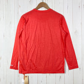 【Women's L ピンク系】 Ridge Mountain Gear ( リッジマウンテンギア ) メリノ ベーシック ロングスリーブ ティー Merino Basic Long Sleeve Tee メリノウール ウェア トップス インナー シャツ ロングスリー