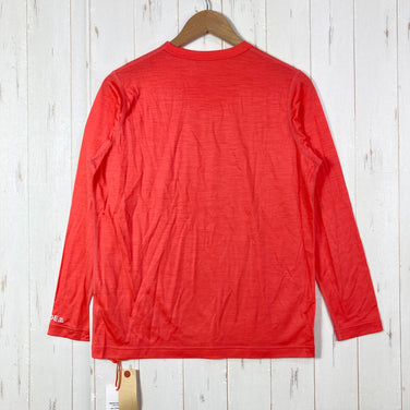 【Women's L ピンク系】 Ridge Mountain Gear ( リッジマウンテンギア ) メリノ ベーシック ロングスリーブ ティー Merino Basic Long Sleeve Tee メリノウール ウェア トップス インナー シャツ ロングスリー