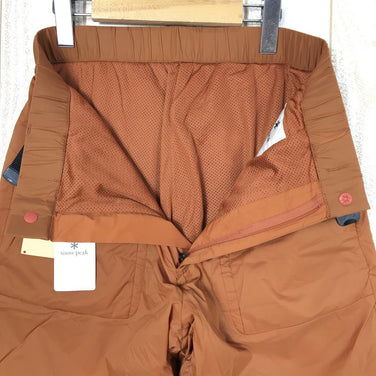 【Men's S ブラウン系】 Snowpeak ( スノーピーク ) 2レイヤー オクタ ショーツ アクティブインサレーション PA-19SU008 Asian Men's Orange 化繊インサレーション ショーツ ショートパンツ ボトムス ウェア - 【公式】2ndGEAR（セカンドギア）Webショップ【登山用品・アウトドア用品専門 買取販売店】