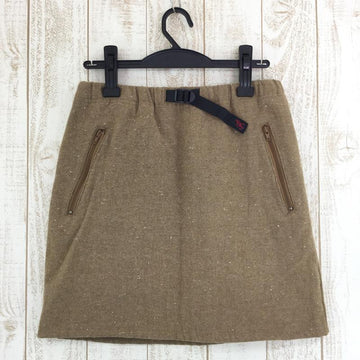 【Women's S ベージュ系】 Gramicci ( グラミチ ) ウール G スカート ウールツイード 台形スカート GLSK-12F002 Women's スカート ボトムス ウェア - 【公式】2ndGEAR（セカンドギア）Webショップ【登山用品・アウトドア用品専門 買取販売店】