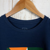 【Men's M ネイビー系】 The North Face ( ザ・ノースフェイス ) スクエア グラデーション ティー SQUARE GRADATION T ポリエステル ウェア トップス インナー シャツ ショートスリーブTシャツ クルーネック コットン z0 - 【公式】2ndGEAR（セカンドギア）Webショップ【登山用品・アウトドア用品専門 買取販売店】