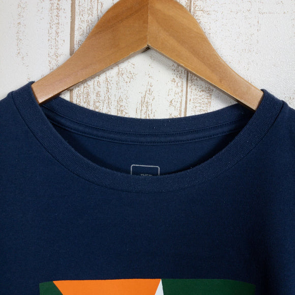 【Men's M ネイビー系】 The North Face ( ザ・ノースフェイス ) スクエア グラデーション ティー SQUARE GRADATION T ポリエステル ウェア トップス インナー シャツ ショートスリーブTシャツ クルーネック コットン z0 - 【公式】2ndGEAR（セカンドギア）Webショップ【登山用品・アウトドア用品専門 買取販売店】
