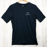 【Men's XS ブラック系】 Arcteryx ( アークテリクス ) イオニア メリノ ウール アーク ワード ショートスリーブ Ionia Merino Wool Arc'Word Short Sleeve メリノウール X000006537 / L08527 - 【公式】2ndGEAR（セカンドギア）Webショップ【登山用品・アウトドア用品専門 買取販売店】