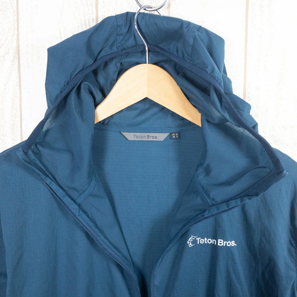 【Men's M ネイビー系】 Teton Bros ( ティートンブロス ) ウィンドリバー フーディー Wind River Hoody ナイロン TB221-19M Asian Men's  ウィンドシェル アウター ジャケット トップス ウェア