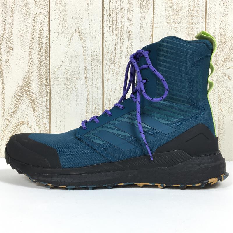 【男款27.0cm蓝色】Adidas × Parley Terrex Free Hiker Xpl 徒步登山鞋 GZ3378 男士实用