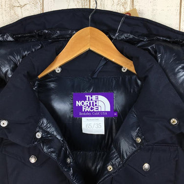【Men's S ネイビー系】 The North Face ( ザ・ノースフェイス ) × ナナミカ パープルレーベル 65/35 フーデッド シエラ ベスト 65/35 Hooded Sierra Vest 光電子ダウン ベイヘッドクロス 生産終了モデル 入手困 - 【公式】2ndGEAR（セカンドギア）Webショップ【登山用品・アウトドア用品専門 買取販売店】