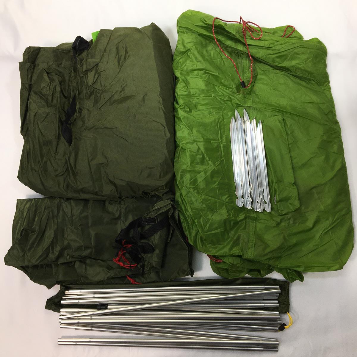 [One Size Green] Heritage Hi-Revo Mountain Tent for 1 Person + Exclusive Ground Sheet Footprint Set Sea Green Mountain Tent Tent Camping Gear