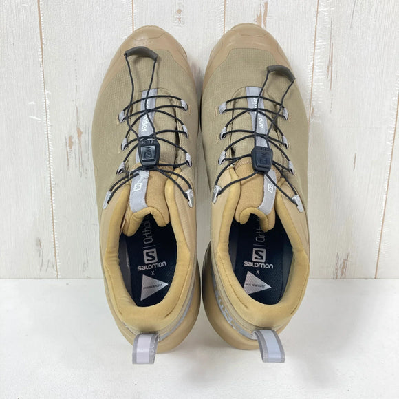 【Men's 27.0cm ベージュ系】 And Wander ( アンドワンダー ) クロス ハイク フォー アンドワンダー Crosshike for and wander 生産終了モデル 入手困難 サロモン ダブルネーム コラボモデル 別注 フットウェア トレイルランニ