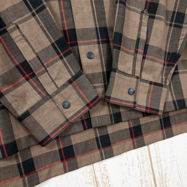 【Unisex L ブラウン系】 Yamatomichi ( 山と道 ) メリノ シャツ Merino Shirt Brown Check メリノウール ウェア トップス インナー シャツ ロングスリーブシャツ ウール z00050305 Brown Check ウー - 【公式】2ndGEAR（セカンドギア）Webショップ【登山用品・アウトドア用品専門 買取販売店】