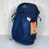【Men's OneSize ネイビー系】 Gregory ( グレゴリー ) シトロ 30 Citro 30 Volt Blue VaporSpan レインカバー付属 ナイロン バッグ ストレージ バックパック 容量【30L~54L】 z00061096 Volt Blue