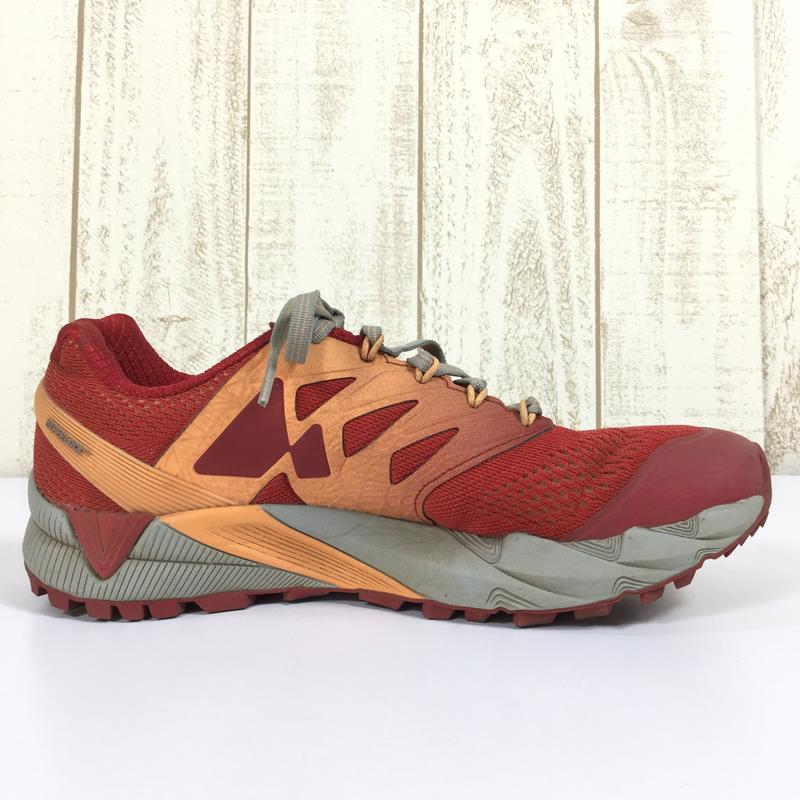 【Women's 23.5cm レッド系】 Merrell ( メレル ) アジリティピークフレックス2 E-メッシュ トレイルランニングシューズ J12556 Women's  トレイルランニングシューズ フットウェア