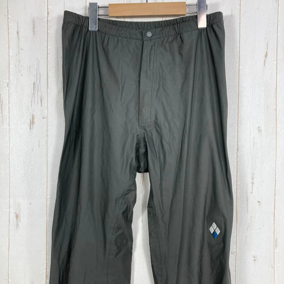 【Men's L グレー系】 Montbell ( モンベル ) ストレッチレイン フルジップパンツ Men's Stretch Rain Full Zip Pants ストレッチドライテック 3レイヤー サイドフルオープン ナイロン ウェア ボトムス ロングパン