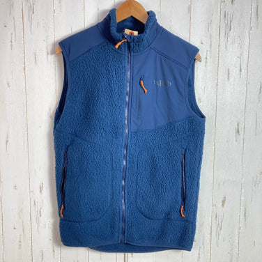 Men's Small Navy Rab Outpost Vest, Polyester Fleece Vest (z00053948).