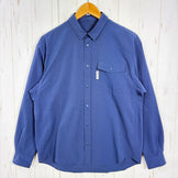 【Men's S ネイビー系】 Ridge Mountain Gear ( リッジマウンテンギア ) ベーシック ロングスリーブ シャツ Basic Long Sleeve Shirt インディゴブルー ポリエステル ウェア トップス インナー シャツ ロングスリー