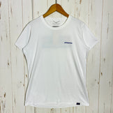 【Women's S ホワイト系】 2021 Patagonia ( パタゴニア ) キャプリーン クール デイリー グラフィック シャツ Capilene Cool Daily Graphic Shirt BOLW / Boardshort Logo: White 吸