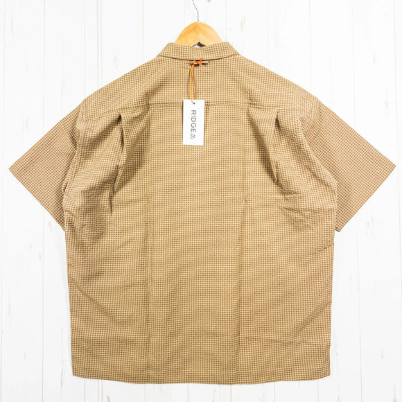 【Men's L ベージュ系】 Ridge Mountain Gear ( リッジマウンテンギア ) コンフィープルオーバー ショートスリーブシャツ Comfy Pullover Short Sleeve Shirt Coyote Tan ポリエステル ウェア トッ
