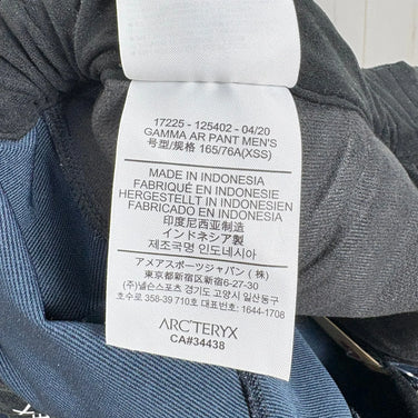 【Men's XS ネイビー系】 Arcteryx ( アークテリクス ) ガンマ AR パンツ Gamma AR Pant ナイロン ウェア ボトムス ロングパンツ ソフトシェル z00057833  ソフトシェル ロングパンツ ボトムス ウェア