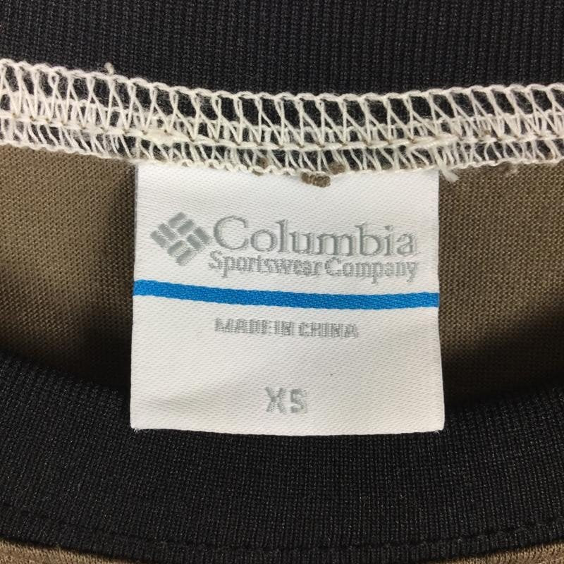 【MEN's XS】 コロンビア ウールゼイ 3/4Ｔシャツ COLUMBIA PM2603 ブラウン系