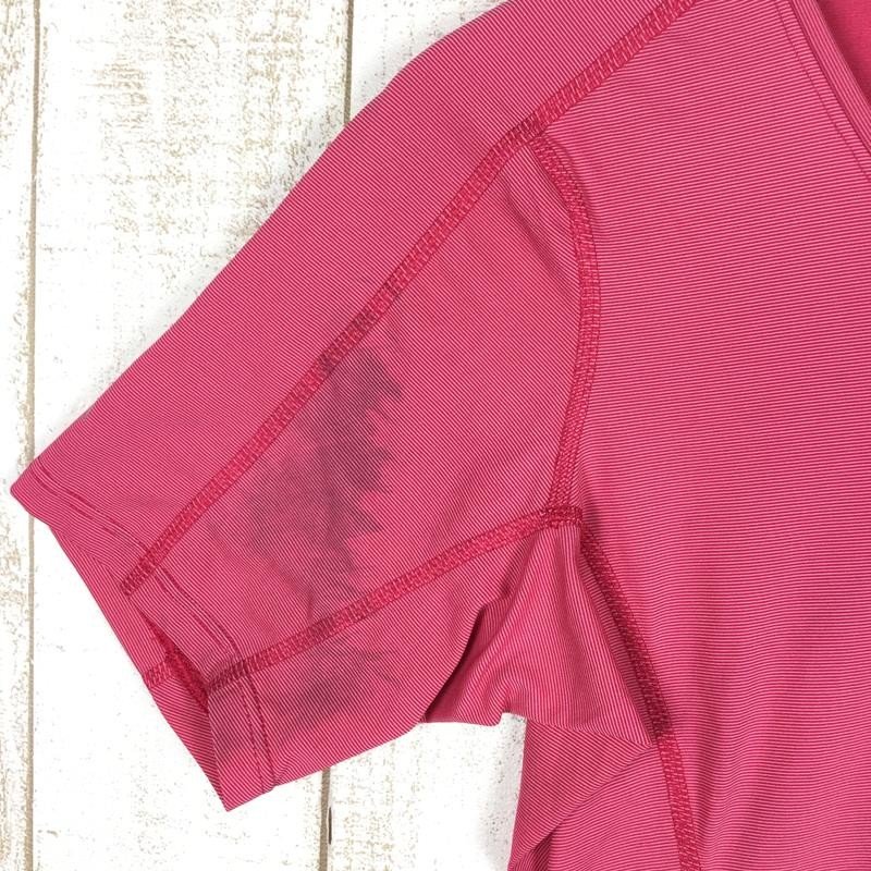 【WOMEN's S】 アークテリクス クイックドライ Tシャツ ARCTERYX ピンク系