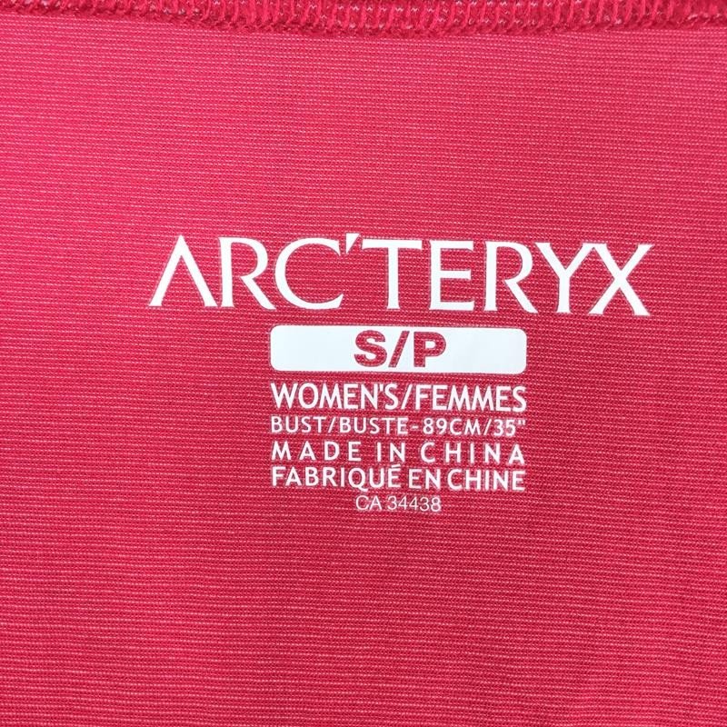 【WOMEN's S】 アークテリクス クイックドライ Tシャツ ARCTERYX ピンク系