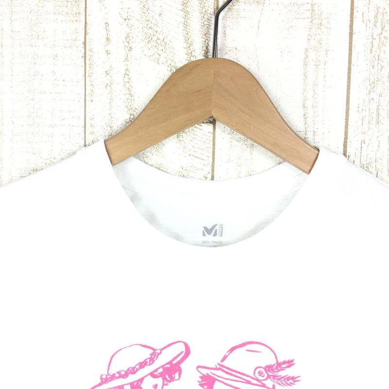 【WOMEN's XS】 ミレー ウィメンズ ユーゴ ボーイミーツガール Tシャツ ショートスリーブ MILLET MIV01703 ホワイト系