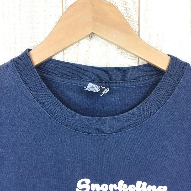 【MEN's S】 チャムス シューノーケリング ブービーバード Tシャツ CHUMS CH01-1417 ネイビー系