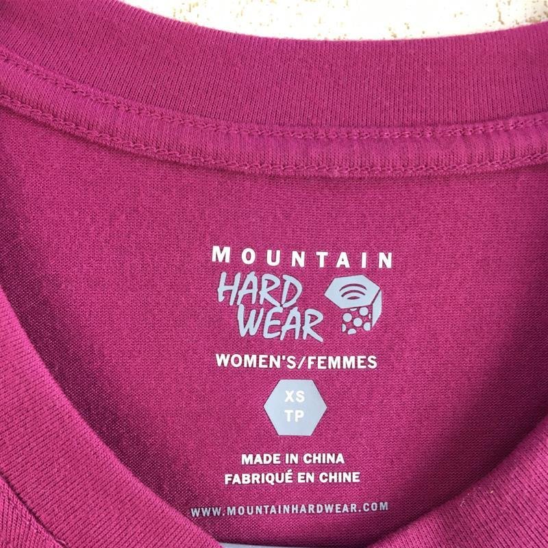 【WOMEN's XS】 マウンテンハードウェア クールハイカー ショートスリーブ Tシャツ CoolHiker Short Sleeve T-Shirt MOUNTAIN HARDWEAR OL5870 パープル系