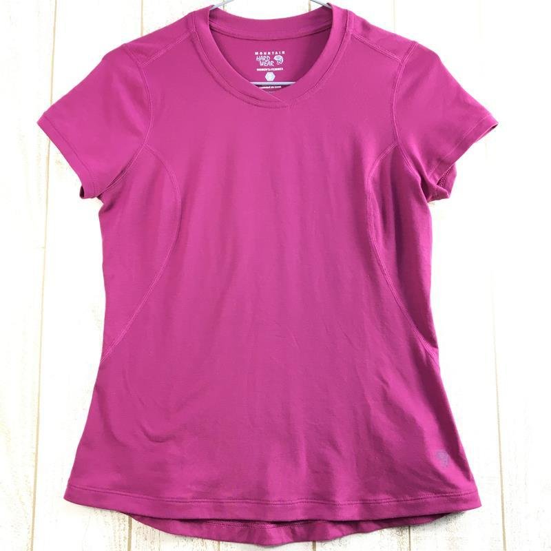 【WOMEN's XS】 マウンテンハードウェア クールハイカー ショートスリーブ Tシャツ CoolHiker Short Sleeve T-Shirt MOUNTAIN HARDWEAR OL5870 パープル系