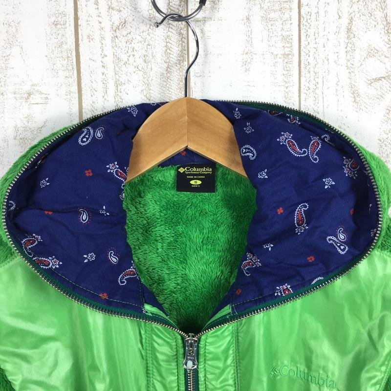 【MEN's S】 コロンビア キーホール フリース ジャケット Keyhole Fleece Jacket COLUMBIA PM3965 グリーン系