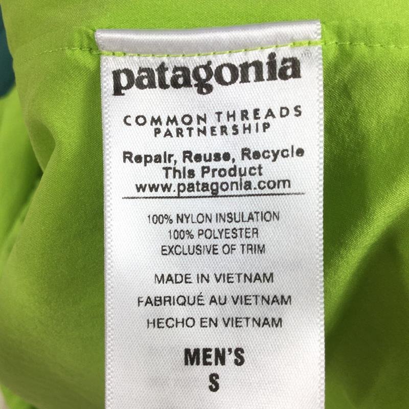 【MEN's S】 パタゴニア ナノエア ベスト Nano-Air Vest フルレンジ インサレーション PATAGONIA 84270 ABRG グリーン系