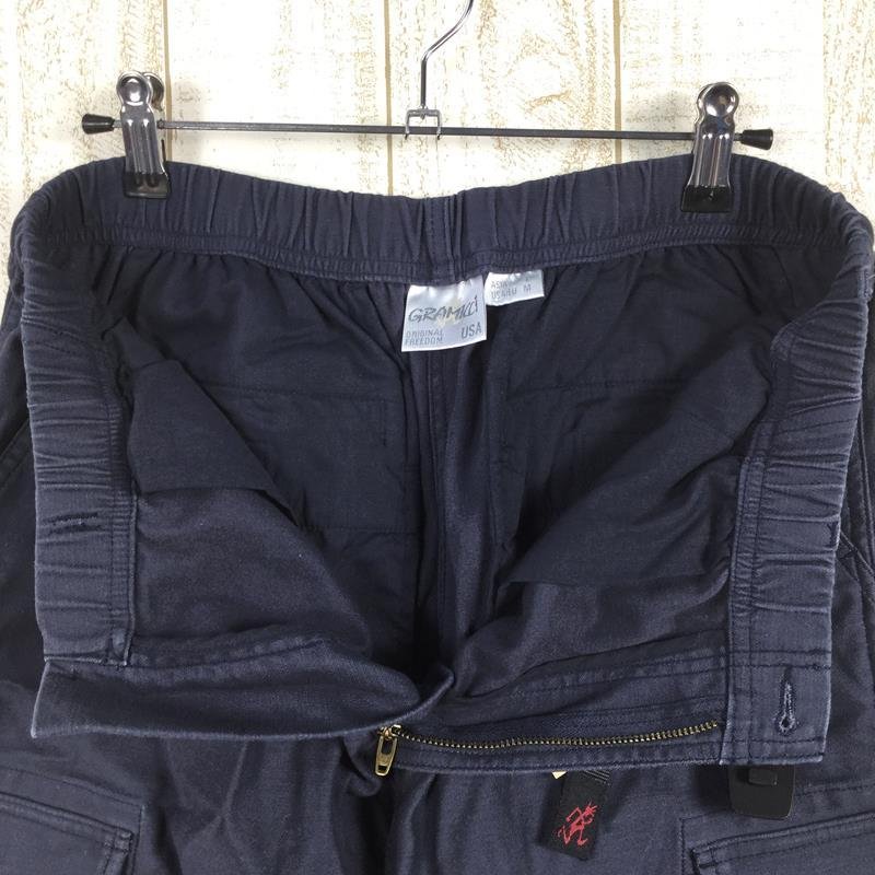 【MEN's L】 グラミチ バックサテン カーゴ パンツ Back Stain Cargo Pants クライミングパンツ GRAMICCI GUP-21F017 ネイビー系