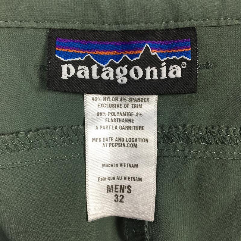 【MEN's 32】 パタゴニア ロック クラフト パンツ Rock Craft Pants ソフトシェル PATAGONIA 58255 MOV グリーン系