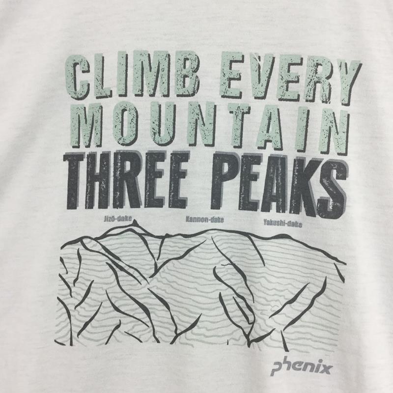 【MEN's M】 フェニックス ホウオウ ピークス ショートスリーブ Tシャツ Houou Peaks S/S PHENIX PH712TS16 グレー系